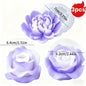 1 Reusable Rose S1-Pack Rose Silicone Mold for Soap, Candle, Clay & Plaster Crafts, Layered Petal Realistic Center, Flexible Reusable DIY Mold