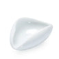 Coffee Beans Dose Trays Ceramic Pure White Smooth Porcelain Teaspoon Tea Separator Vessel Coffee Bean Spoon Shovel Tea Trays