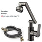 Universal Rotating Dual-Mode Single-Handle Faucet for Kitchen & Bathroom Sink - Hot & Cold Mixer