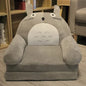 Foldable Kids Cartoon Sofa Bed — Plush Toddler & Baby Seat, Princess Nap Cushion