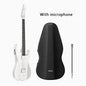Smart Hybrid Portable Guitar – Pain-Free Silicone Strings, 9 Instrument Sounds (Electric, Acoustic, Bass, Ukulele), Built-in Speaker & Mic, MIDI Controller, 13,500mAh Battery