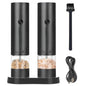 Rechargeable Electric Salt and Pepper Grinder Adjustable Coarseness Large Capacity Auto Spice Mill for Kitchen