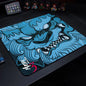 Cute Tiger Small Gaming Mouse Pad with Wrist Rest — Non-Slip Rubber Base, Anime Cartoon Desk Mat