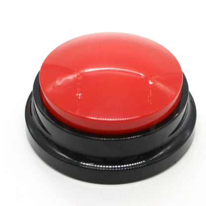 Recordable Talking Dog Toy - Portable Interactive Button Trainer for Dogs