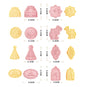 Eid Mubarak Biscuit Mold Cookie Cutters DIY Baking Tools Ramadan Decoration for Home Al Adha 2024 Islamic Muslim Party Decor