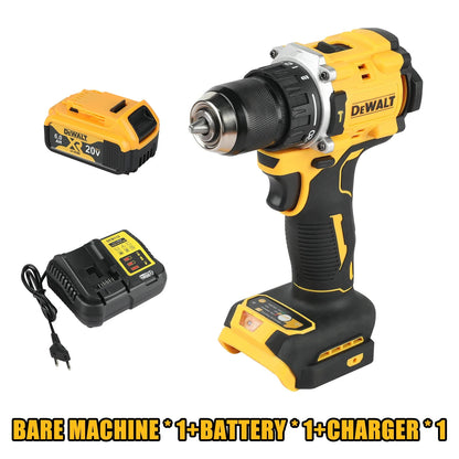 Brushless 20V Cordless Impact Drill Driver Multi-Function Electric Screwdriver Hand Drill
