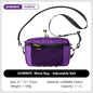 1.1L (37 fl oz) Ultralight Waterproof Waist Pack - Multi-Pocket Fanny Pack for Running Cycling Hiking