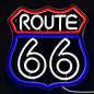Route 66 Neon Signs LED Light Signs Bedroom Walls Decorated with Blue Neon Games Room Walls Signs Party Lights Club Neon