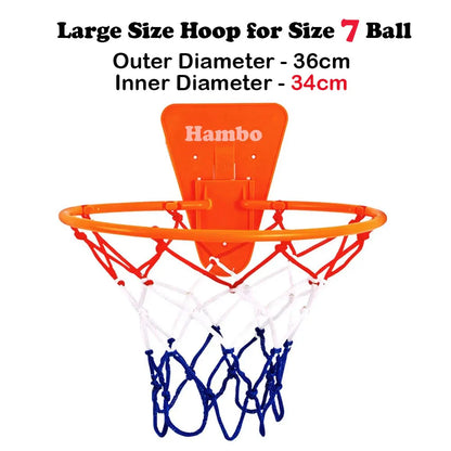 Silent Indoor Basketball with Fabric Cover — Sizes 5/6/7 Training Ball