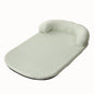 Cooling Ice Silk Pet Bed with Pillow - Breathable Anti-Slip Dog & Cat Cushion, Machine Washable (XS-L)