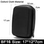 EVA Hard-Shell Earphone Case — Mini Portable Zipper Pouch & Cable Organizer for USB, Chargers, Memory Cards