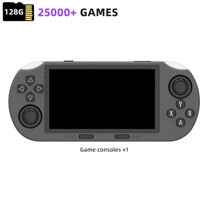 4.5-Inch Portable Retro Handheld Game Console — 854x480 Screen, Multi-Emulator PS1 Support, MP3 & Video, Two-Player Ready
