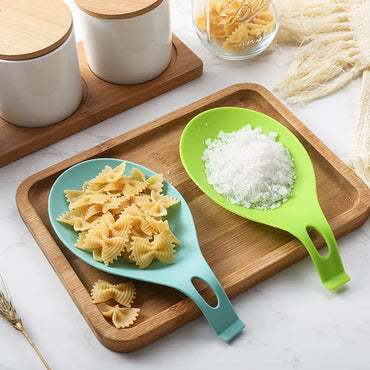 Silicone Spoon Rest – Heat-Resistant Utensil Cushion for Kitchen, Easy-Clean Spoon Holder