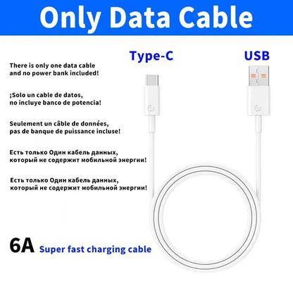 140W 100,000mAh Portable Power Bank USB-C Fast Charging with LED Display, 3-Device Output