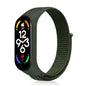 Nylon Loop Replacement Strap for Smart Fitness Tracker – Soft Adjustable Breathable Woven Wristband