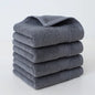 4-Pack Pure Cotton Square Face Towels 30 x 30 cm (11.8 x 11.8 in) Soft Absorbent for Face, Bath & Household