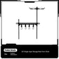 Folding IGT Tactical Camping Table - Adjustable Aluminum Portable Picnic Table