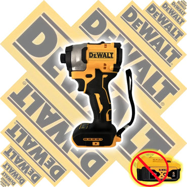 20V Cordless Brushless Impact Driver 205 N·m (151 ft·lb) Electric Screwdriver — Battery Powered