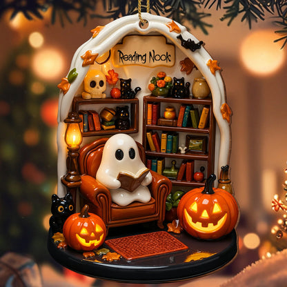 Halloween Acrylic Ghost Hanging Ornament, 6 Designs