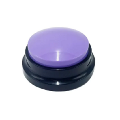 Recordable Talking Dog Toy - Portable Interactive Button Trainer for Dogs