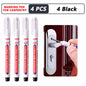 20mm Deep-Reach Long Nib Marker Pen for Wood & Metal — Waterproof Carpenter Marking Pen, 13.7cm (5.4in), Multi-Pack (1–40 pcs)