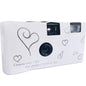 Disposable 35mm Film Camera with Flash - Vintage Single-Use 12-Exposure for Weddings & Parties