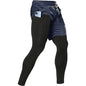 Men’s 2-in-1 Quick-Dry Training Pants – Athletic Joggers for Running, Gym & Fitness