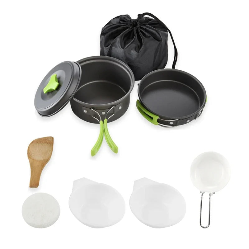 Camping Cookware Set Backpacker's Cooking Set: Portable, Durable