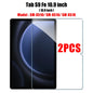 2-Pack Tempered Glass Screen Protector for Galaxy Tab Tablets – 10.8 inch (27.4 cm), Anti-Scratch Bubble-Free Film
