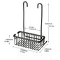 No-Drill Toilet & Shower Rack – Bathroom Storage Basket for Bath Products