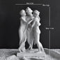 Ancient Greece Venus Emerging Goddess Resin Sculpture Handmade Classical Female Statue Aphrodite Ornament  Decor Art Collector