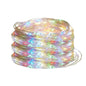 USB 5M (16.4 ft) Silver Wire Fairy Lights – 50 LED Waterproof USB String Lights for Christmas Wedding Party