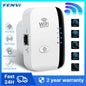 300Mbps WiFi Repeater Extender 2.4GHz 802.11n Wireless Range Booster with WPS and Ethernet Port