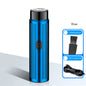 Mini Rechargeable Electric Shaver – Portable Facial & Body Razor for Women & Men, Rotary Detachable Washable Head, LED Display