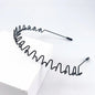3/6-Pack Anti-Slip Hair Hoops Headbands Korean Style Invisible Sports Hair Clips for Women & Men
