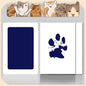 Baby Handprint & Footprint Keepsake Kit – Clean Touch Inkless Prints with Dog Paw Option, 2 Art Cards Included