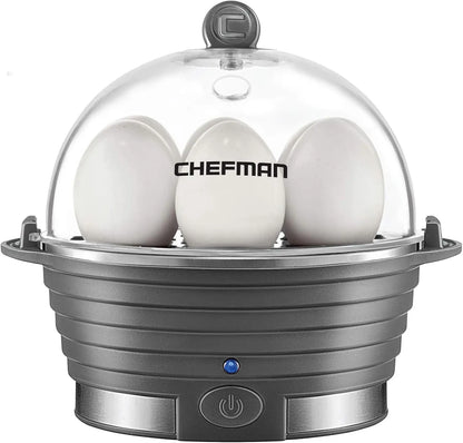 6‑Egg Rapid Electric Cooker – Steam, Poach & Boil with Ease