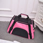 Foldable Breathable Mesh Pet Carrier – Portable Shoulder Bag & Backpack for Cats & Dogs (S/M/L)