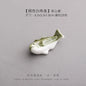 Cute Ceramic Fish Shape Chopsticks Holders Chopstick Stand Shelf Cartoon Animals Spoons Fork Rack Ceramic Rest Kitchen Utensil