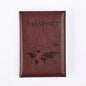 PU Leather Passport Holder Wallet – Travel Passport Cover & Card Case for Women and Men