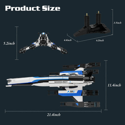 Normandy SR2 Spaceship Building Block Set