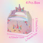 Rainbow Unicorn PE Tablecloth Happy Unicorn Theme Birthday Party Decorations Kids Favors Table Cover Girls Baby Shower Supplies