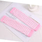 Elbow-Length Fingerless Knit Arm Warmers - Striped Winter Gloves for Men & Women