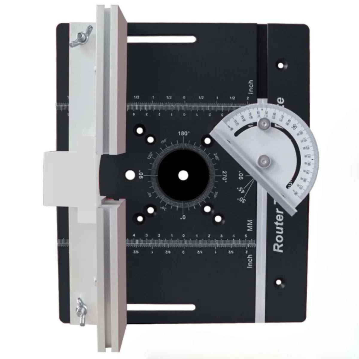 Router Table Insert Plate Set - Metal Woodworking Tool & Accessory