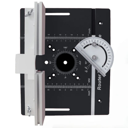 Router Table Insert Plate Set - Metal Woodworking Tool & Accessory
