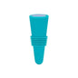 Silicone Wine Bottle Stopper with Stainless Steel Top - Leakproof Reusable Champagne & Beverage Sealer