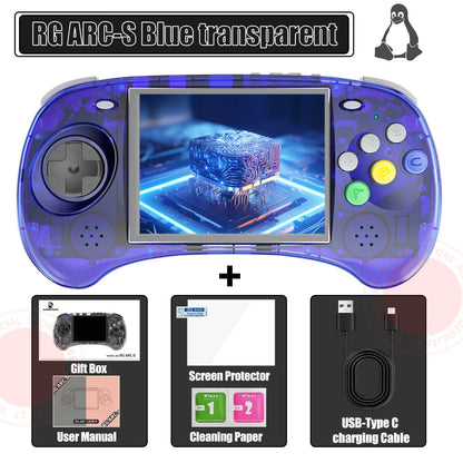4.0-Inch Retro Handheld Game Console, 640x480 IPS Screen, RK3566 Linux Emulator, 3500mAh, HDMI, WiFi & Bluetooth