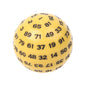 100-Sided D100 Acrylic Dice 48mm / 1.89in Polyhedral RPG Tabletop Game Accessory