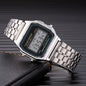 Women's Digital Stainless Steel Watch – Gold & Silver Business Electronic Wristwatch