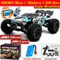 4WD RC Off-Road Car - 1:16 High-Speed Brushless Truck, 50-80KM/H, 4x4 Drift Racing Toy for Kids & Adults